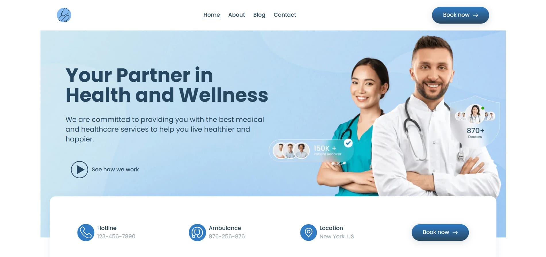 Plateforme de prise de rendez-vous chez un médecin